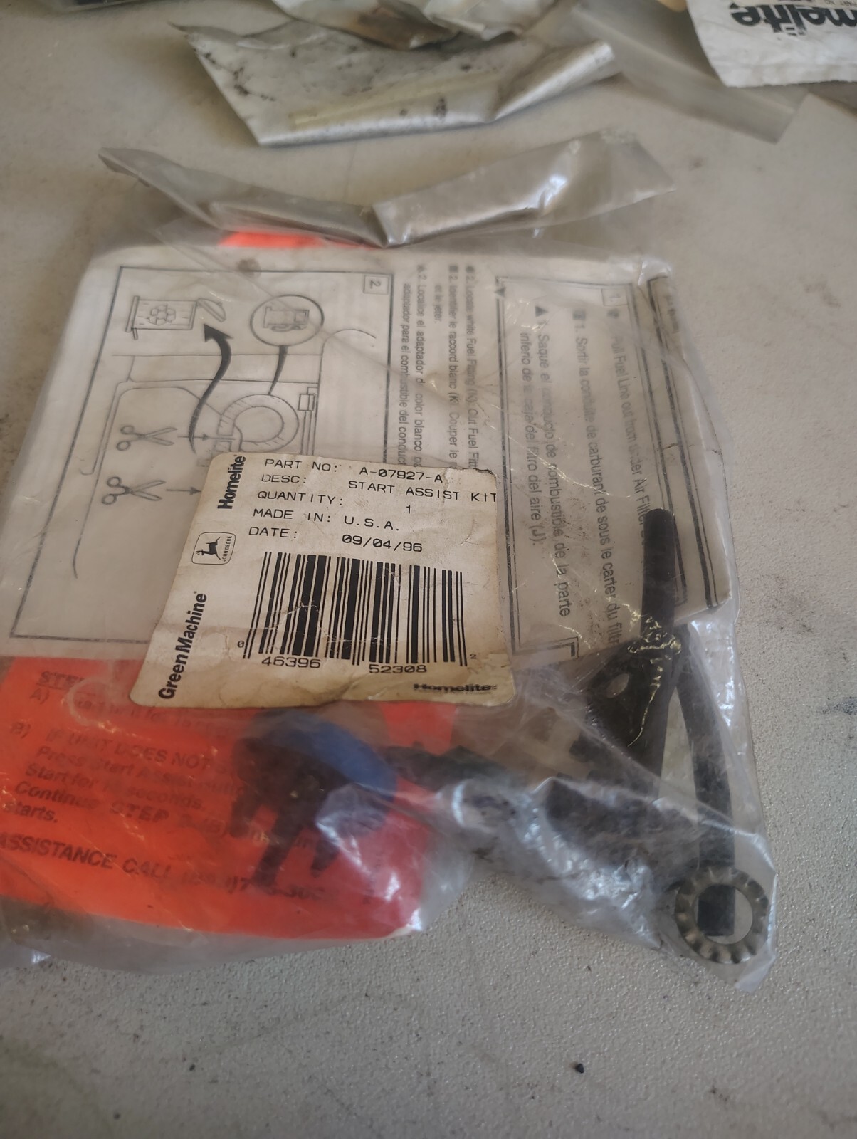 Homelite A07927A Starter Assist Kit for Easy Engine Starting