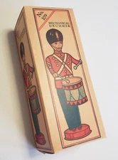 J. Chein Mechanical Drummer  Empty Box for Tin Wind Up 109 Drum Major Like Marx