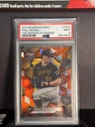 2023 BOWMAN'S BEST TOP PROSPECTS ORANGE REFRACTOR #TP22 PAUL SKENES RC PSA 9