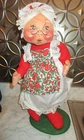 Rare Annalee Mrs. Claus Holiday Christmas Doll - 18 1/2" - 1987