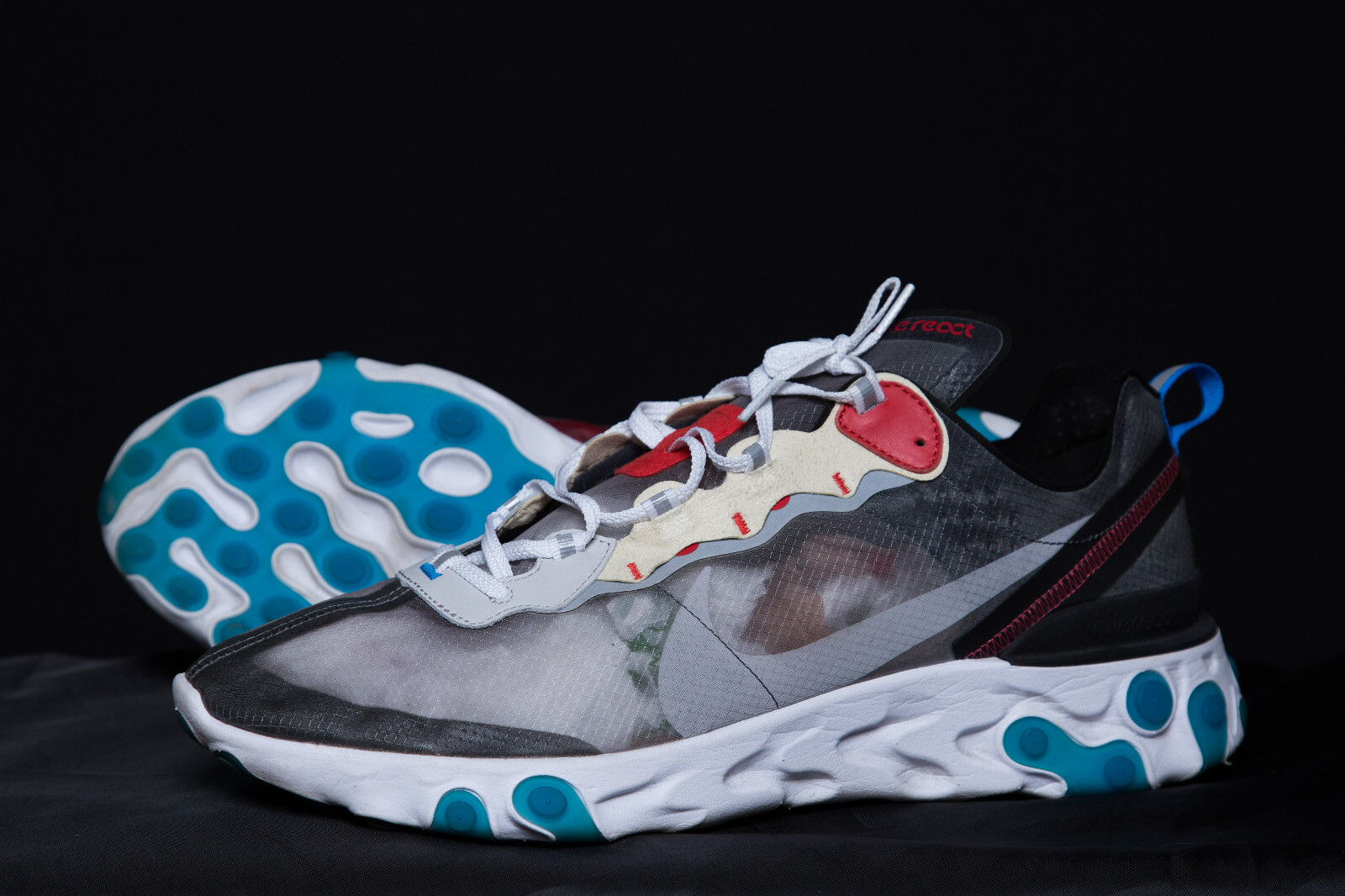 nike element 87 mens grey