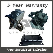 K3813 For 14-18 GMC Sierra 1500 4.3L 4WD AUTO Motor & Transmission Mount Kit 3pc