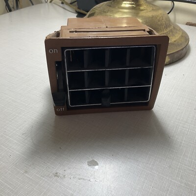 MK1 VOLKSWAGEN SCIROCCO DASHBOARD AIR VENT BROWN