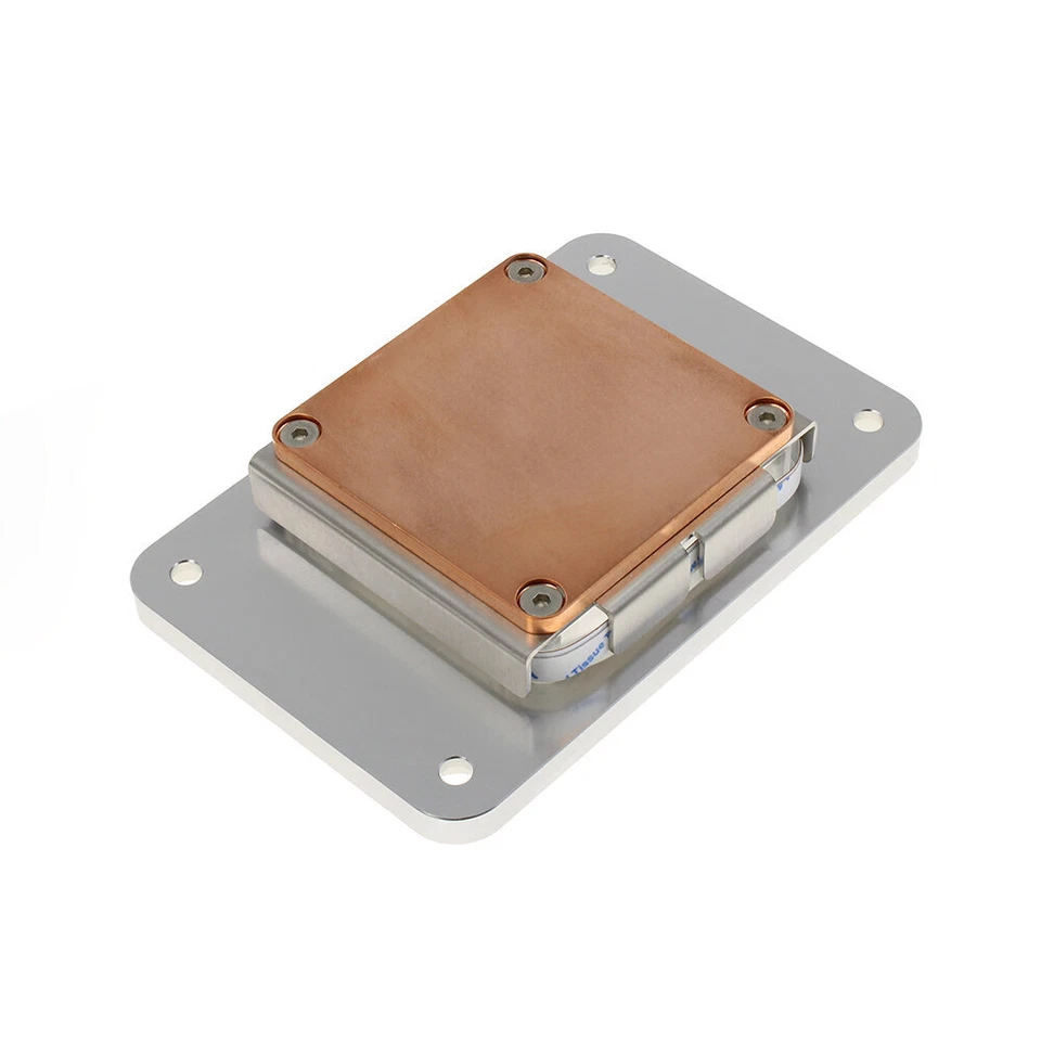 XSPC RayStorm EDGE CPU Water Block, AMD/AM4/AM5, Addessable RGB, Silver - Image 4 of 4