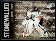 2018-19 Upper Deck Stonewalled John Gibson #SW-16