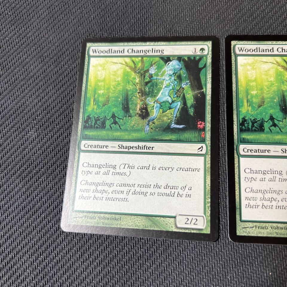 Woodland Changeling Magic The Gathering Mtg Lorwyn Card 2 - Image 2 of 4