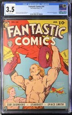 Cover of Fantastic Comics #14