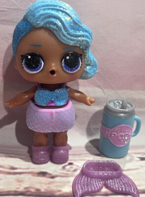 RARE RETIRED LOL Sister Surprise Doll NO BALL Glam Glitter Bling SPLASH  QUEEN
