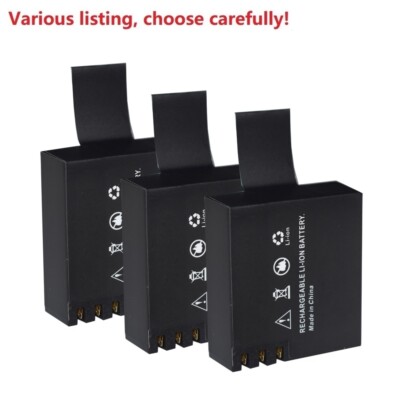 Battery For SJCAM SJ4000 SJ5000X PG1050 EKEN H9R H8R M10 4K WIFI Eko HD 720p Cam