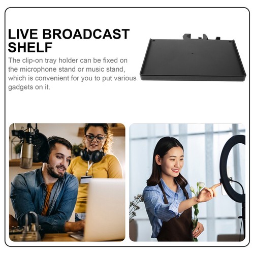 Microphone Stand Rack Tray Table Mic Stand Live Streaming Supplies Live Tripod - Afbeelding 11 van 12