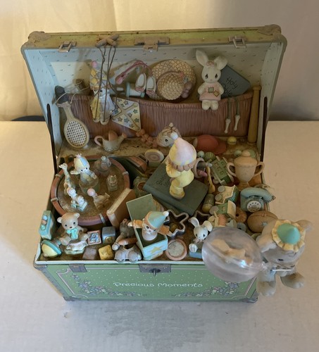 Precious Moments Spielzeugkiste Deluxe Action Musical My Favorite Things 1991 mit Box - Bild 2 von 7