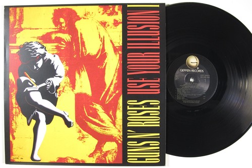 GUNS N' ROSES Use Your Illusion I GEFFEN 2XLP VG+/VG++ 2012 reissue z