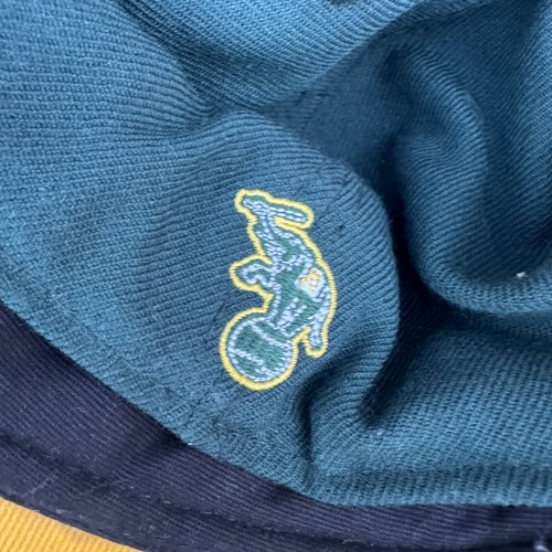 Oakland Athletics Spell Out A's New Era 9FORTY MLB ajustado talla 7 3/4 - Imagen 6 de 9