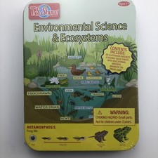 T.S. Shure Environmental Science and Ecosystems Educational Magnets Travel Tin