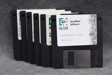 Logitech ScanMate/Catchword OCR/Ansel/FotoTouch 3.5" Floppies Untested 