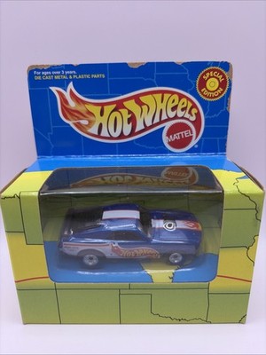 Hot Wheels Limited Ed SCOTT WAHLSTROM Special TOUR EDITION 70 Ford Mustang Blue