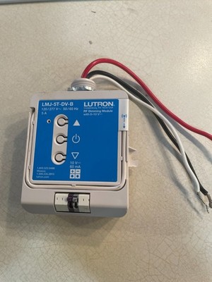 Lutron LMJ-5T-DV-B  RF Dimming Module WITH 0-10 V