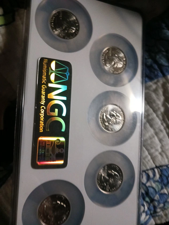 2003-D Set State Quarters Limited Edition NGC Collectors Society MS65 Slab Set - Image 2 of 2