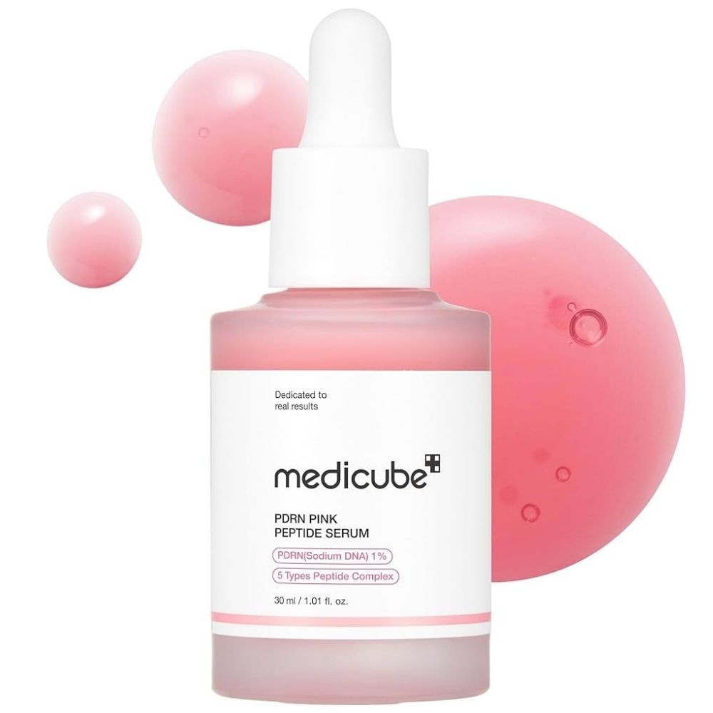 Medicube PDRN Pink Siero antietà con complesso di peptidi di salmone, 30ml