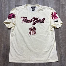 Pro Standard Hibbett Exclusive New York Yankees MLB Confetti Shirt Sz XL EUC