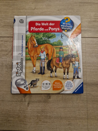 TipToi Buch Die Welt Der Pferde Und Ponys Tip Toi Bilderbuch - Bild 1 von 3