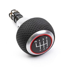 Pommeau de Levier de Vitesses pour Audi A3 8L 8P A4 B6 B7 B8 6 Vitesses Cuir
