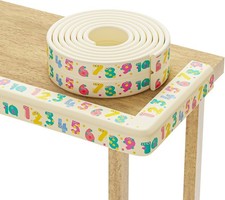 Baby furniture corner protectors, 6.5-foot soft protective foam pads