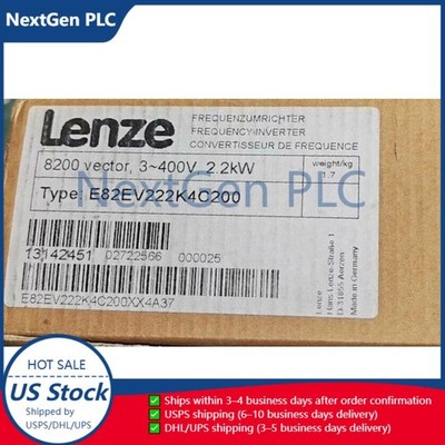 E82EV222K4C200 NEW LENZE E82EV222_4C200 Inverter 8200 Vector 2.2kW