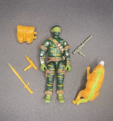 Gi Joe Black Major Snake Eyes V2 3.75 Tiger Force Action Figure Factory Custom