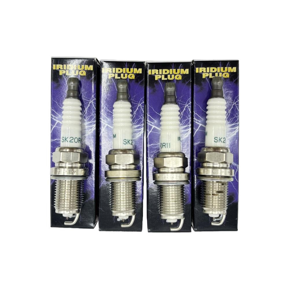 4 Pcs Spark Plugs Fit For 90919-01210 DENSO SK20R11 3297 Iridium Camry/Rav4