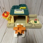 Vintage Fisher Price Marina Set 2582 Boats Plane Figures Incomplete