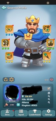 King shot VIP 12 whale account.