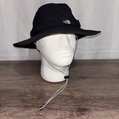 The North Face Unisex Class V Brimmer Hat, TNF Black, UPF 40+, NEW Size S/M