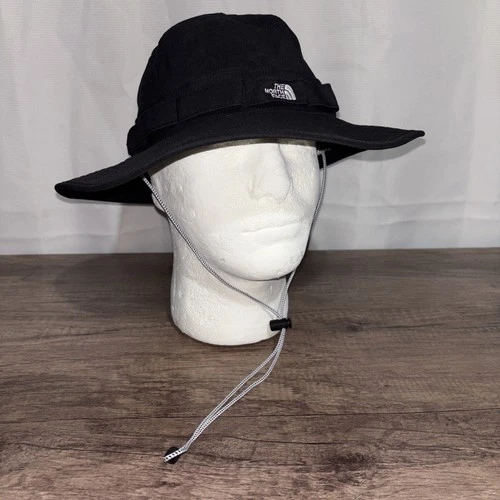 The North Face Unisex Class V Brimmer Hat, TNF Black, UPF 40+, NEW Size S/M