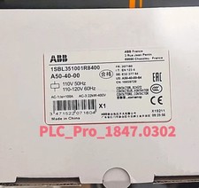 1PCS NEW ABB A50-40-00 110V 50Hz / 110-120V 60Hz 1SBL351001R8400 Contactor