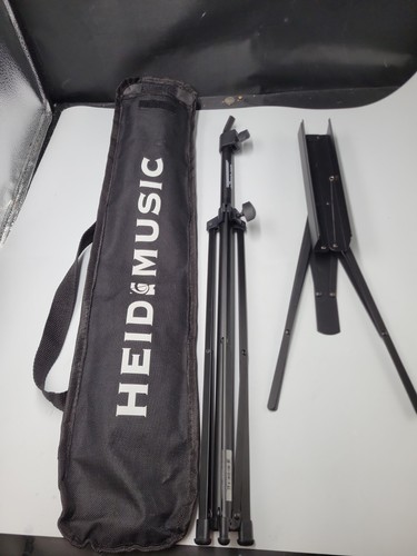 Music & Arts Folding Music Stand Black Excellent Condition  - 第 1/8 張圖片