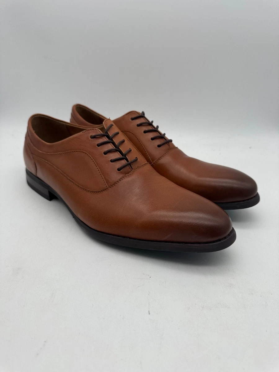 BRAND NEW Aldo Severwen Cognac Lace-Up Brown Leather Oxfords Men US 9.5 ALDO Men main image 3