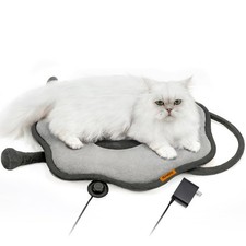 Cat Heating Pad for Indoor Cats Dogs Pets Warming Mat Electric Heated Pads wi...