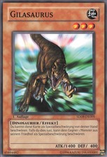 YuGiOh Gilasaurus SD09-DE005 Common Light Played 1st