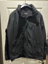 Craghoppers Aquadry Waterproof Jacket XL Black Men's Outdoors