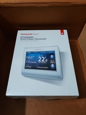 Sealed Honeywell Wi-Fi Smart Thermostat with Custom Color Display RTH9580WF