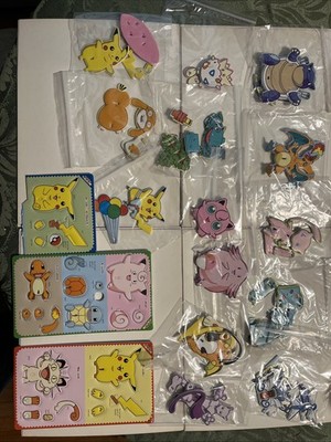 Standees 1999 Pokemon Pikachu 3D Character Pop-out Foam Figures New /used