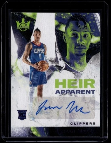 2023 Panini Court Kings Jordan Miller #HA-JML Heir Apparent Violet /49 RC Auto
