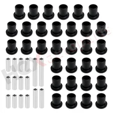 32Pcs Complete Set Bushing Kit for 05-08 Polaris Ranger 500 700 A-Arm w/ Sleeves