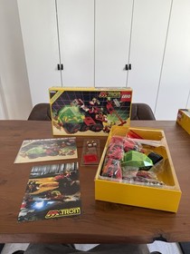 LEGO Space M-TRON 6989 Mega Core Magnetizer Box, Instruction Manual Plastic Inlay 1990