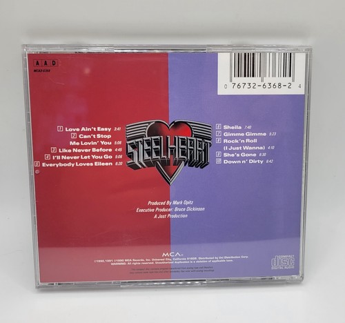 Steelheart by Steelheart (CD, 1991, MCA Records) BMG Direct Version - Imagen 2 de 2