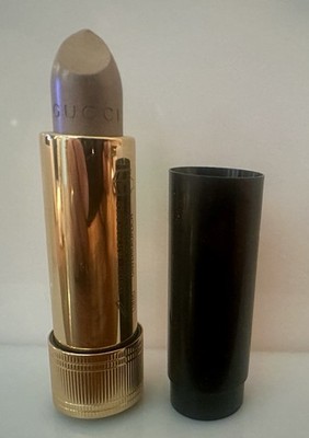 Gucci Rouge À Lèvres Metallic Lip Colour 705 Lynn Silver Lipstick NIB Authentic