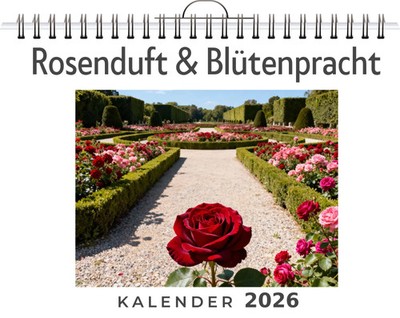 Rosenduft & Blütenpracht | Clara Scholz | Deutsch | Kalender | 2026 | FlipFlop