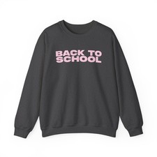 Back to School Sweatshirt Teacher Crewneck First Day of School Gifts