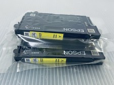Two Epson 822 Yellow Ink Cartridge Factory Air Sealed No Box 2/27